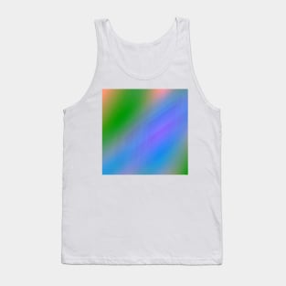 blue green orange abstract texture background pattern Tank Top